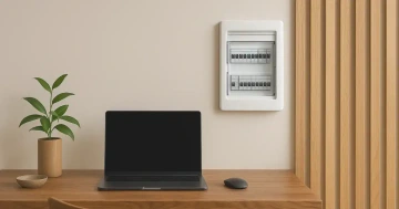 Profesionální elektroinstalace pro firmy, haly a kanceláře. Rychlá montáž rozvaděčů, datových sítí i revizí.